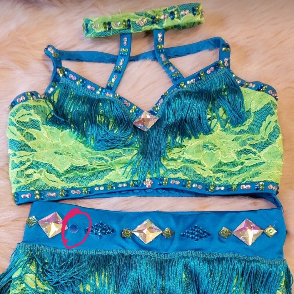 Custom Jazz Dance Costume